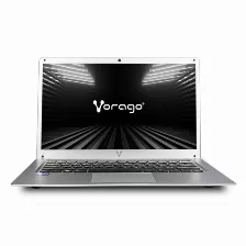 Laptop Vorago Alpha Plus V3, Celeron Dual Core N4020, Ram 8gb, Disco Duro 500gb + 64gb Emmc, Pantalla 14 Pulg, Windows 10 Pro, Plata